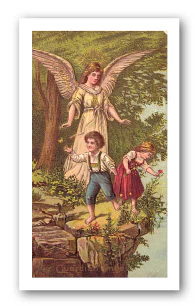Guardian Angel Prayer Holy Card > Holy Cards