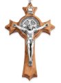 St. Benedict Olivewood Cross Pendant