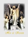 He is Risen Easter Greeting Card