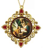 Nativity of Christ Christmas Icon Ornament Adoration
