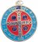 Enameled Silver St. Benedict Jubilee Medal